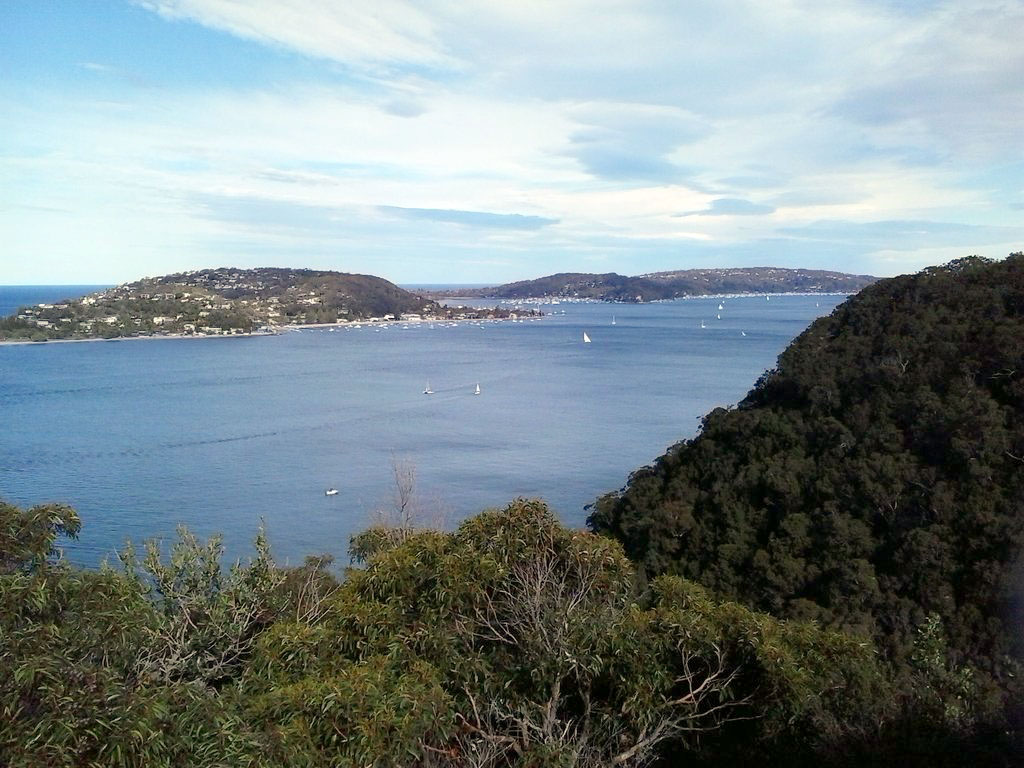 Pittwater looking towards Care