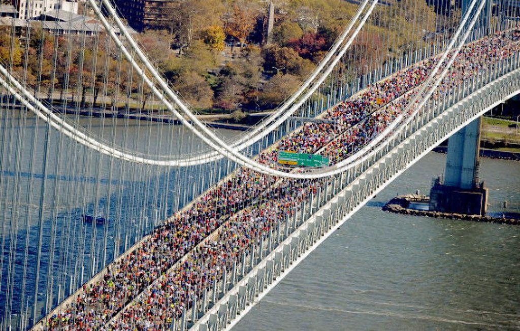 The New York Marathon Route