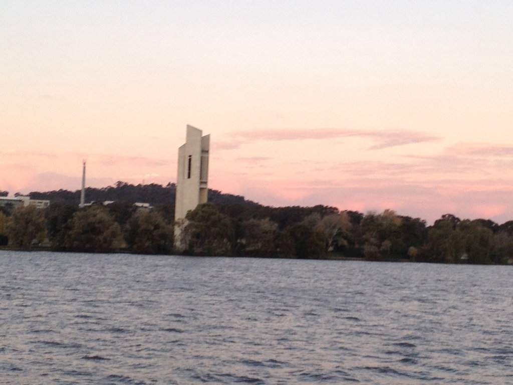 Sunset over the Carillon