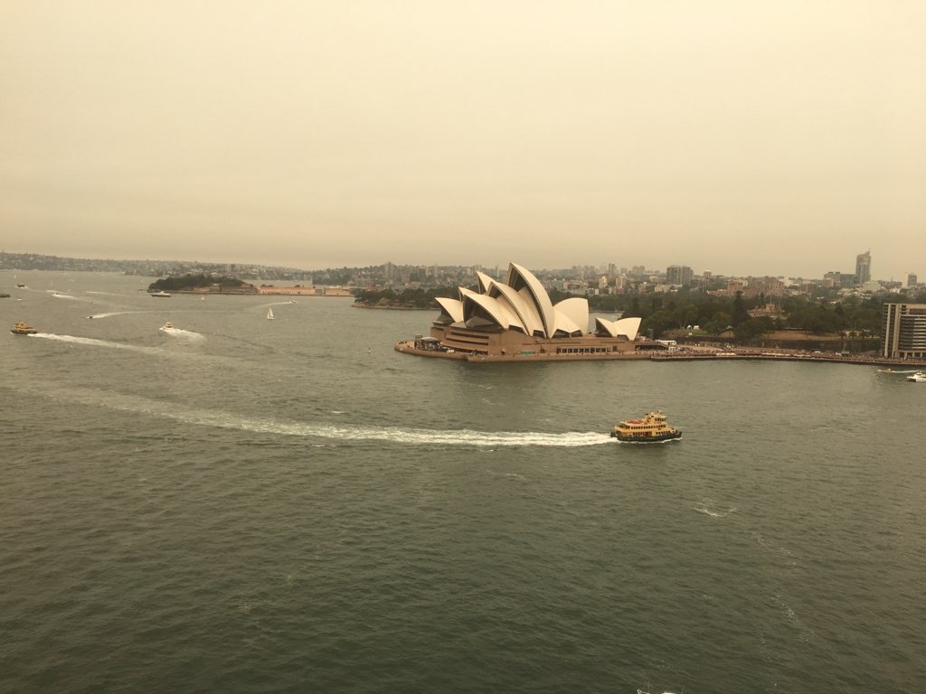 Sydney by land and sea.