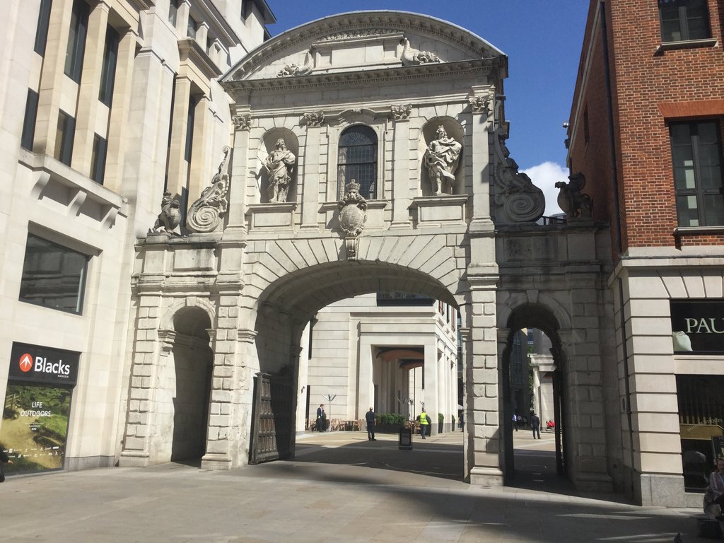 Temple Bar and Paternoster Squ